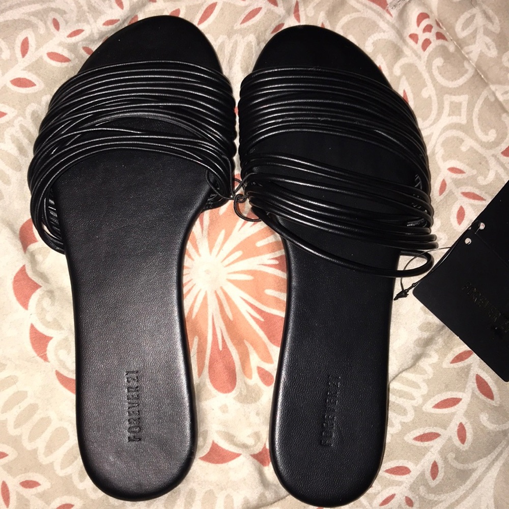 Black sandals